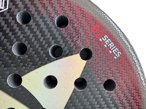 Drop Shot Pacific Black 5.0 D2 Pop Paddle