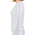 Sofibella White Stripes Women's Long Sleeve