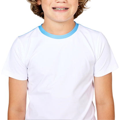 Sofibella Boys Perfect Volley Short Sleeve Tennis Shirt