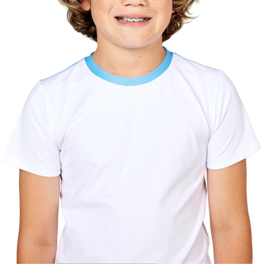 Sofibella Boys Perfect Volley Short Sleeve Tennis Shirt