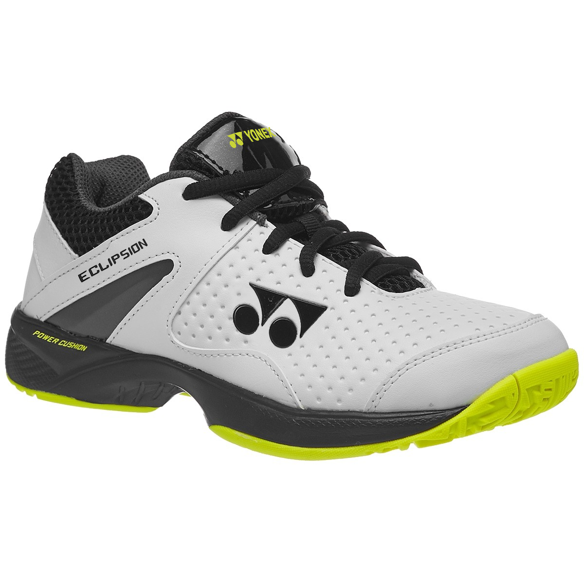 Yonex Eclipsion 2 White/Lime Kids' Tennis Shoes