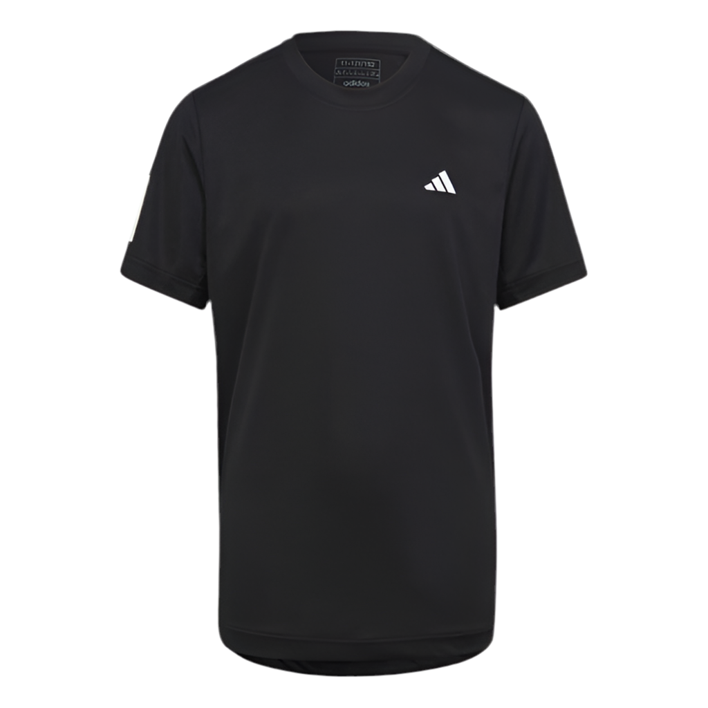 Adidas B Club 3Str Short Sleeve Boys Tennis Top