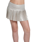 Lucky In Love All Matte Pleated Girls Skirt