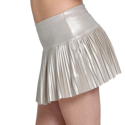 Lucky In Love All Matte Pleated Girls Skirt