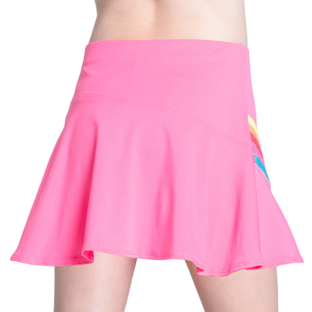 Lucky In Love Prisma Stripe Girls Skirt