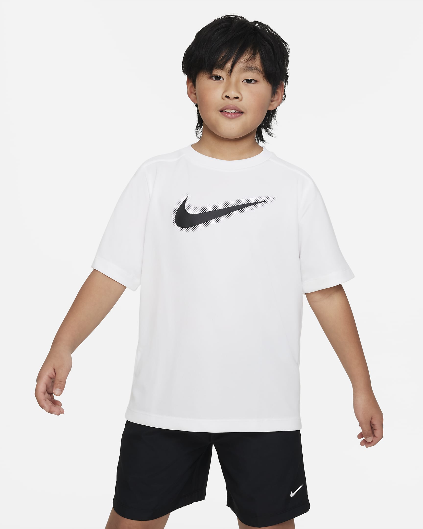 Nike Crew Short Sleeve Boys Tennis Top