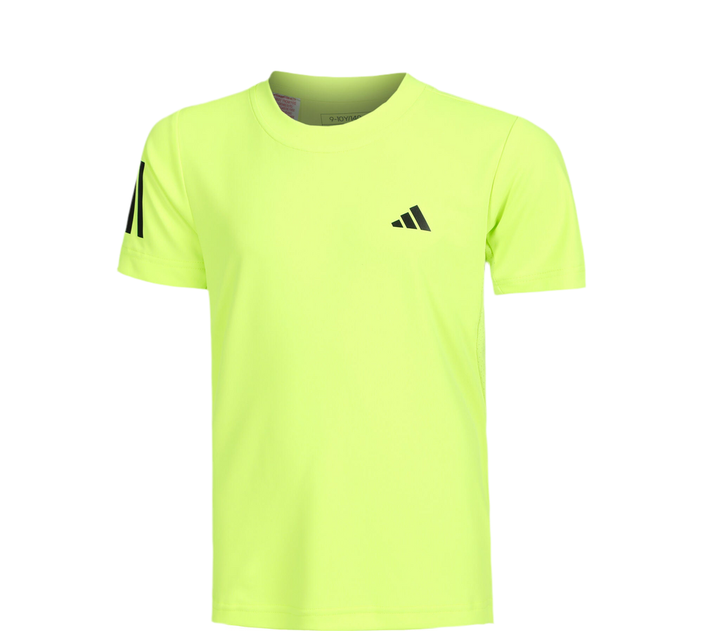 Adidas B Club 3Str Short Sleeve Boys Tennis Top