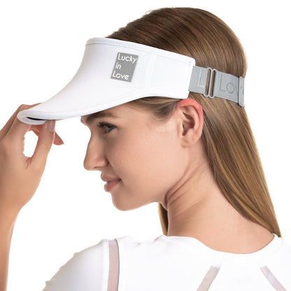 Lucky In Love Adjustable Visor