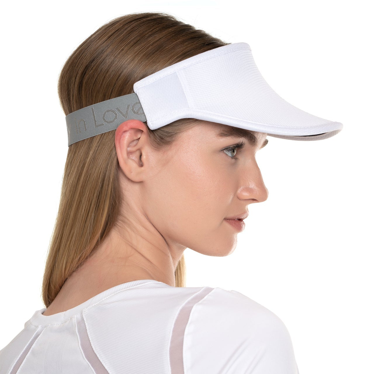 Lucky In Love Adjustable Visor