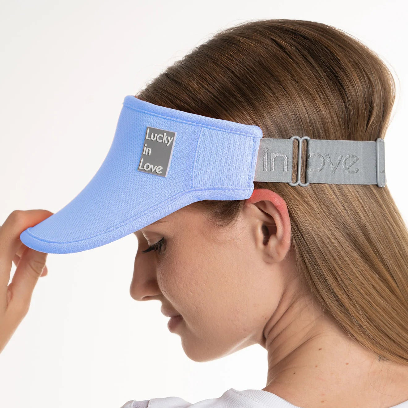 Lucky In Love Adjustable Visor