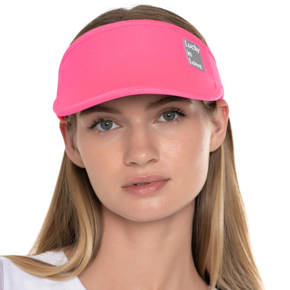 Lucky In Love Adjustable Visor