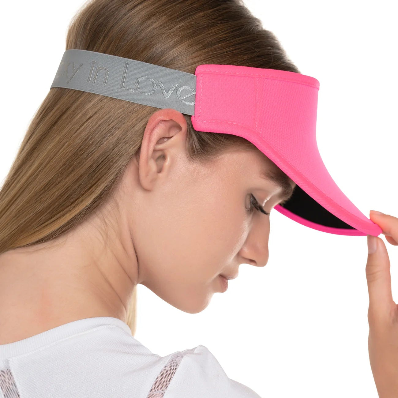 Lucky In Love Adjustable Visor