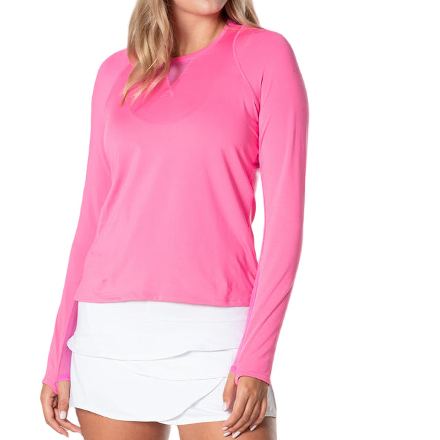 Lucky In Love High Low Breeze Women's Long Sleeve
