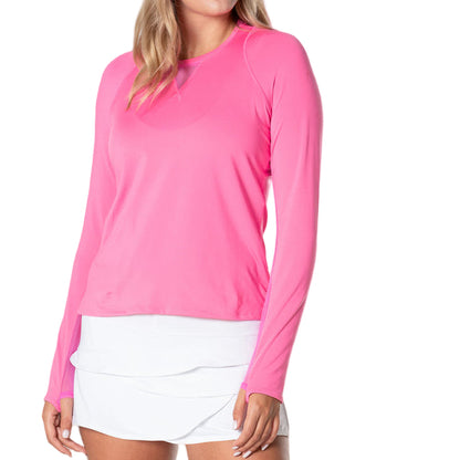 Lucky In Love High Low Breeze Women's Long Sleeve