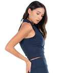 Lucky In Love Hip Fit Women's Polo Tank