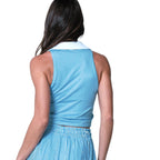 Lucky In Love Hip Fit Women's Polo Tank