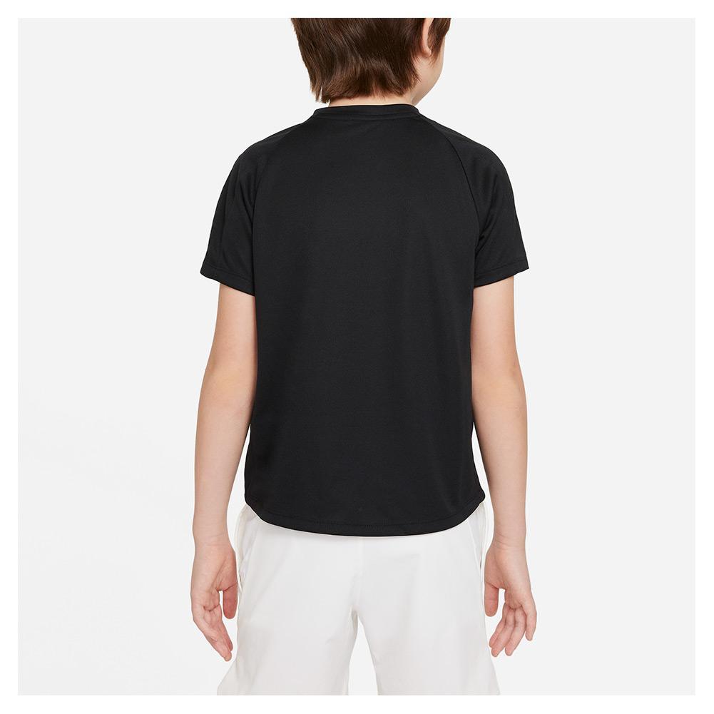 Nike Dri-Fit Victory Short Sleeve Boys Tennis Top