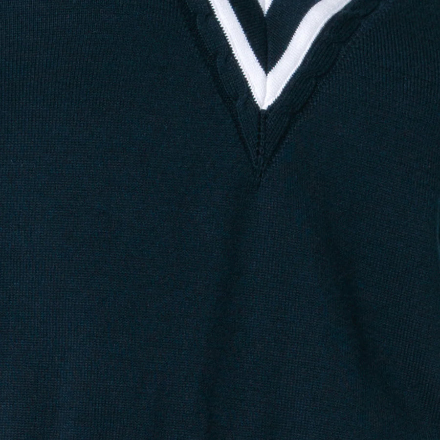 Lucky In Love Victory V-neck Sweater