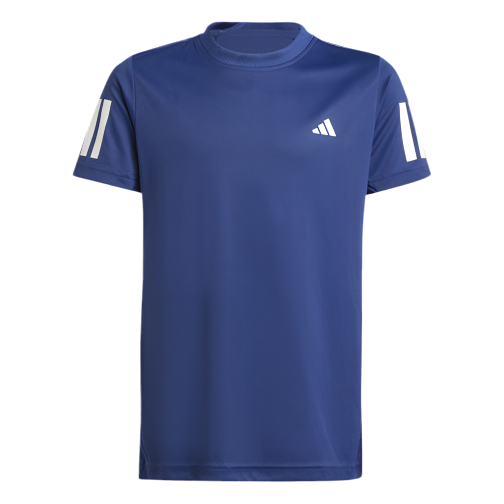Adidas B Club 3Str Short Sleeve Boys Tennis Top