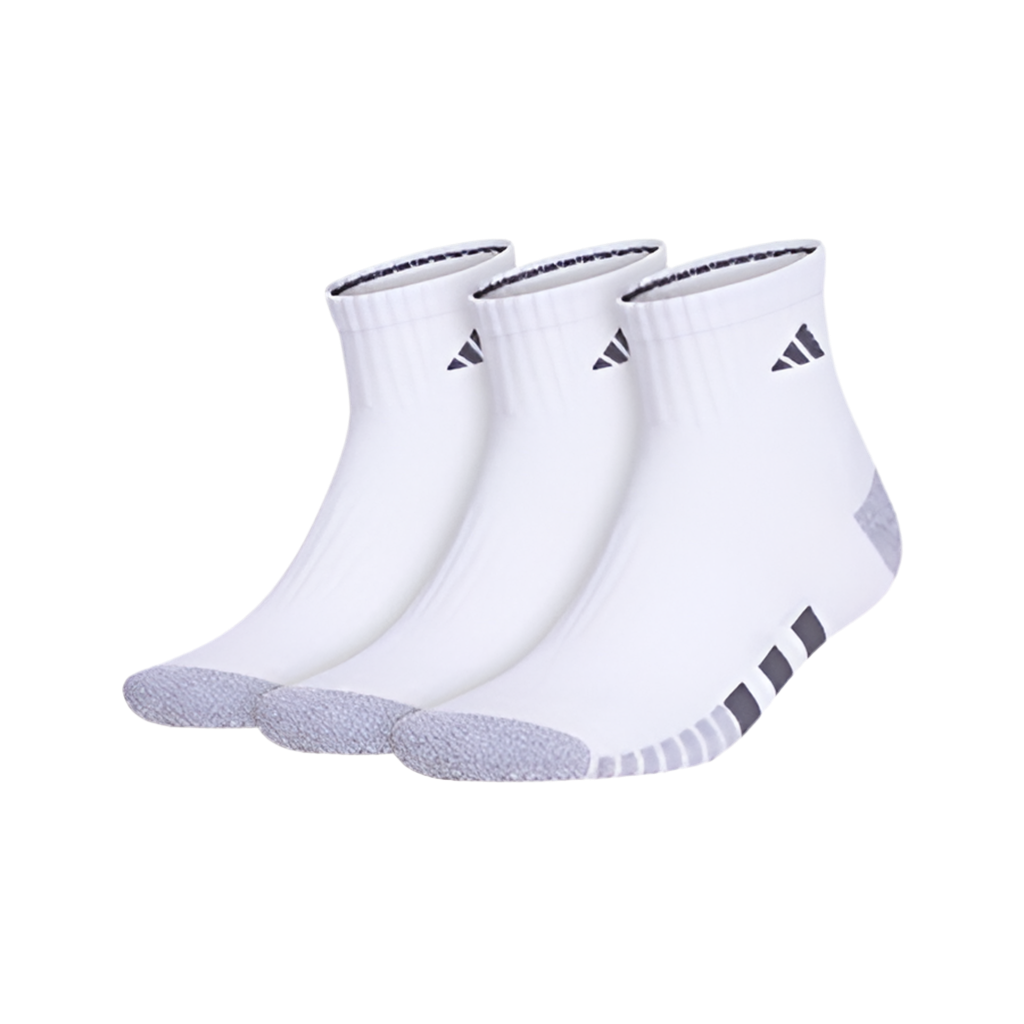 Adidas Cushioned Quarter Socks - 3 Pairs