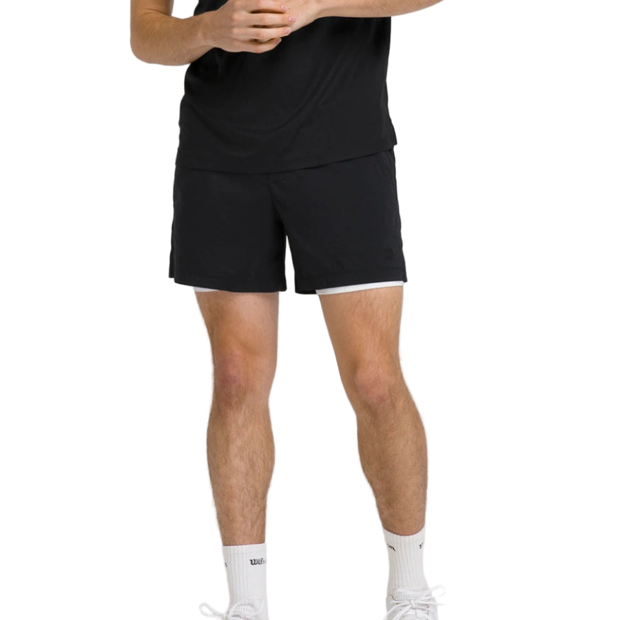 Wilson Men's Tennis Volley Short 6" Unlined