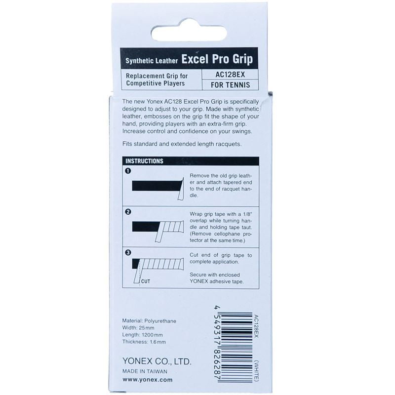 Yonex Synthetic Leather Excel Pro Replacement Grip