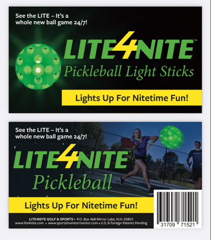 Lite4Nite Pickleballs
