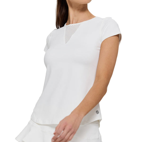Lija Deep V-Tee Women's Short Sleeve