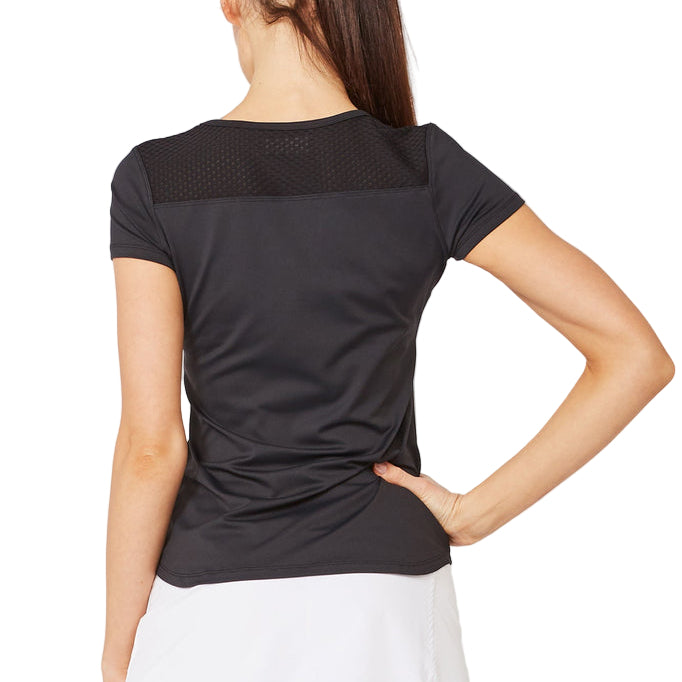 Lija Deep V-Tee Women's Short Sleeve