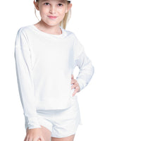 Lucky In Love Long Sleeve Girls Tennis Top