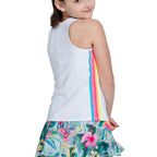Lucky In Love Girls Tennis Tank Top