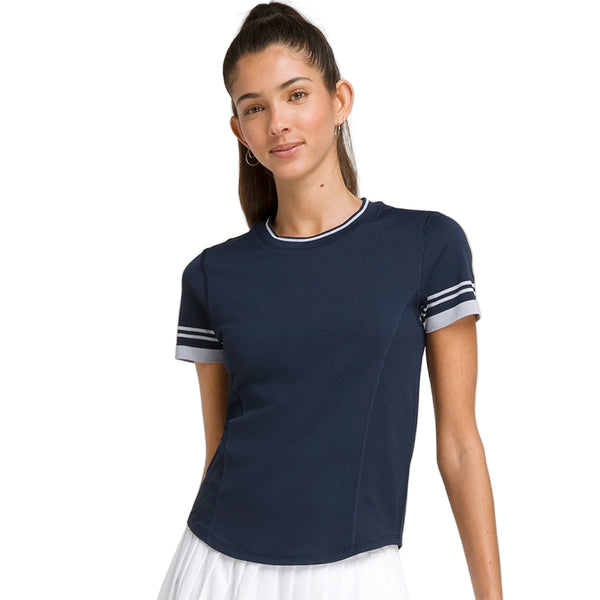Wilson Baseline Seamless Tee W/ Tipping Women's Short Sleeve