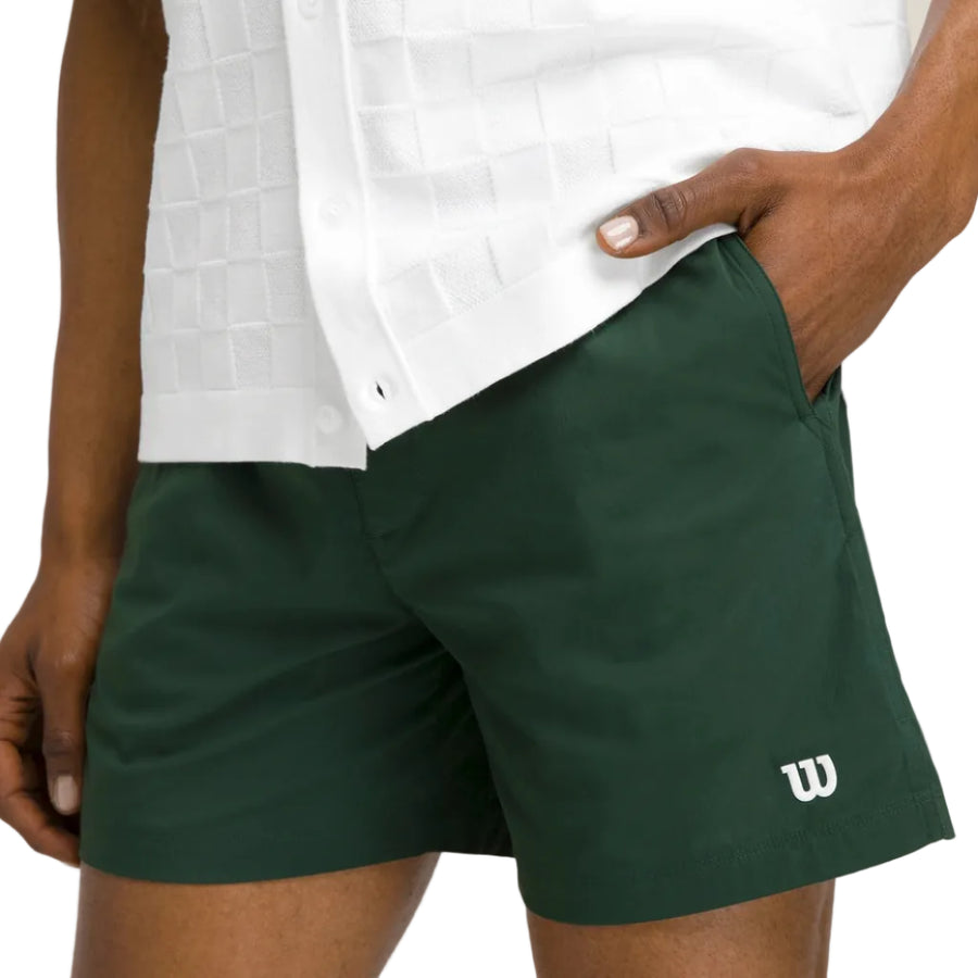 Wilson Men's Tennis Volley Short 6" Unlined