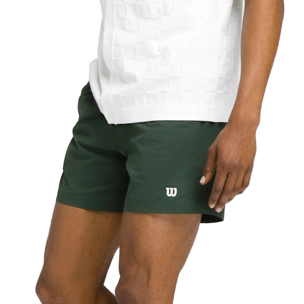 Wilson Men's Tennis Volley Short 6" Unlined