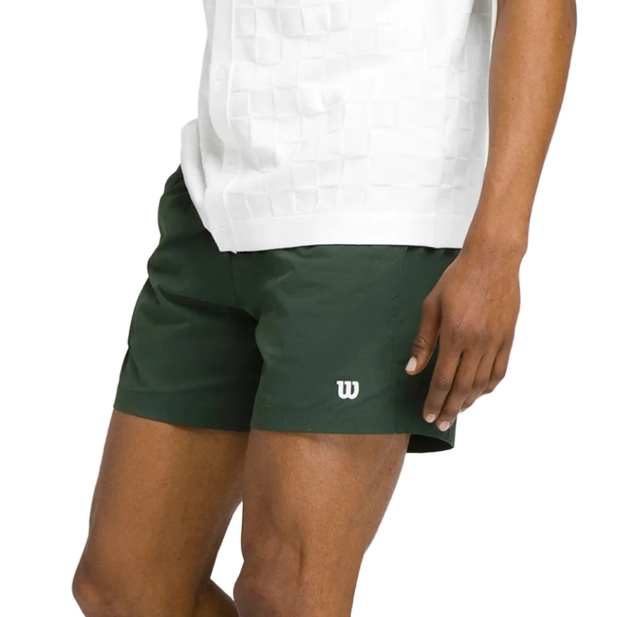Wilson Men's Tennis Volley Short 6" Unlined