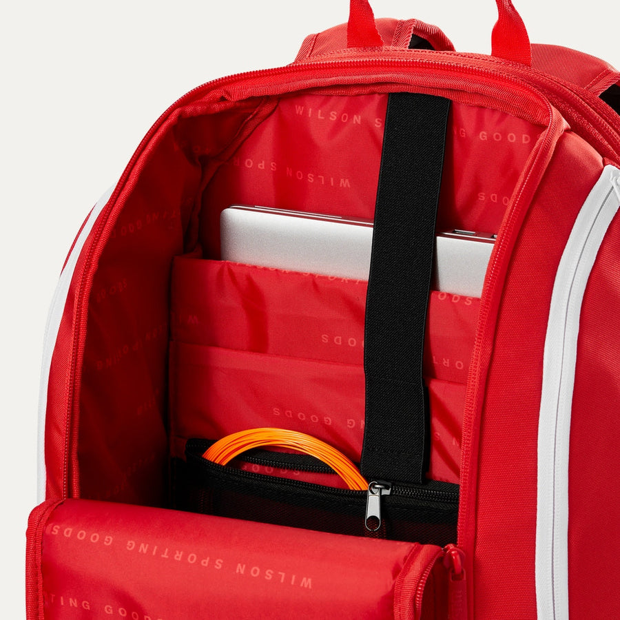 Wilson Super Tour Red Tennis Backpack