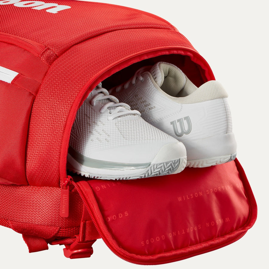 Wilson Super Tour Red Tennis Backpack