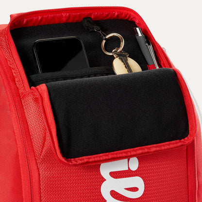 Wilson Super Tour Red Tennis Backpack