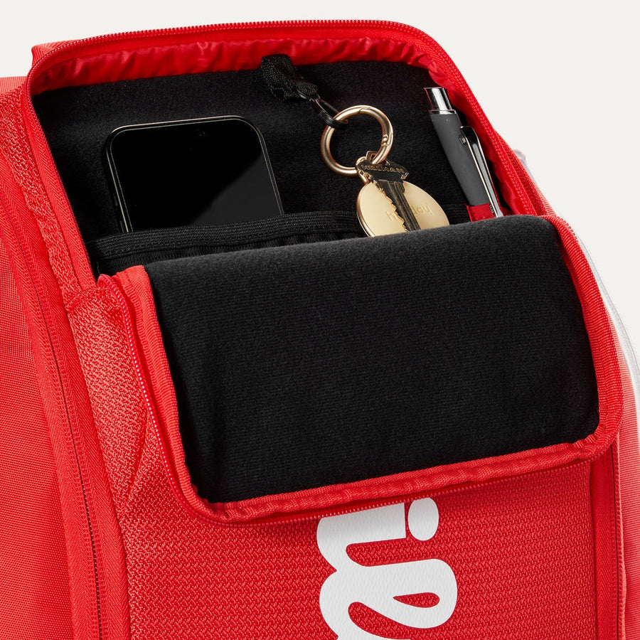 Wilson Super Tour Red Tennis Backpack