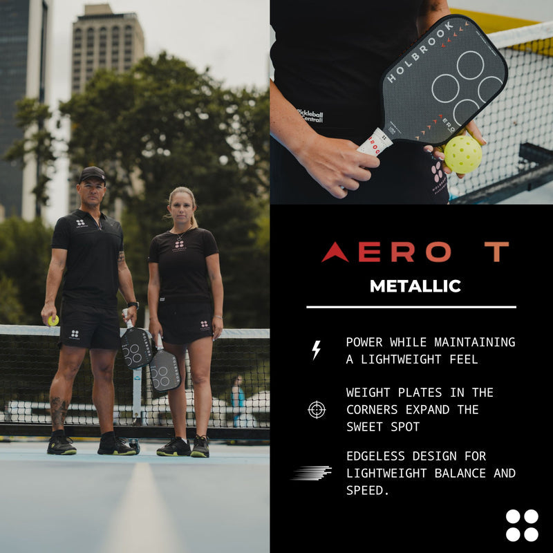 Holbrook Metallic Aero T Pickleball Paddle