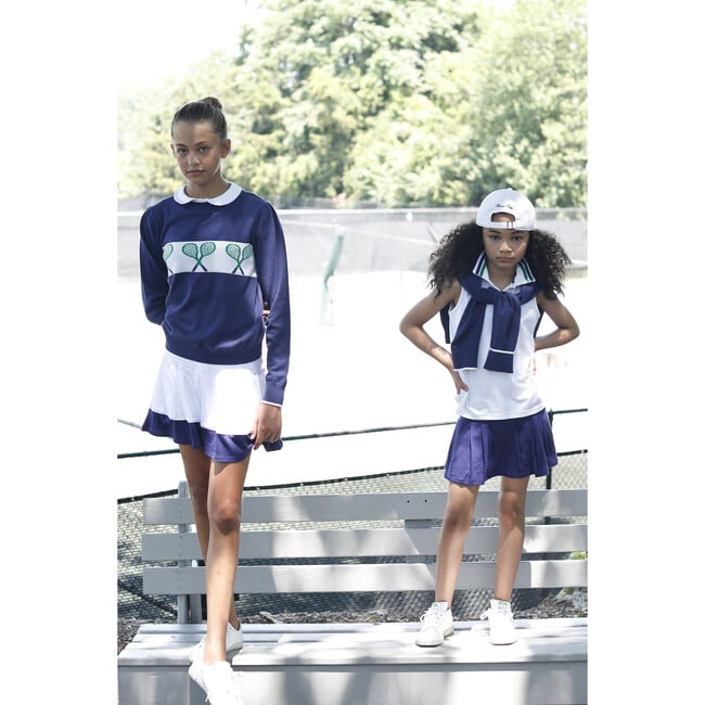 Classic Prep Darby Girl's Tennis Sweater