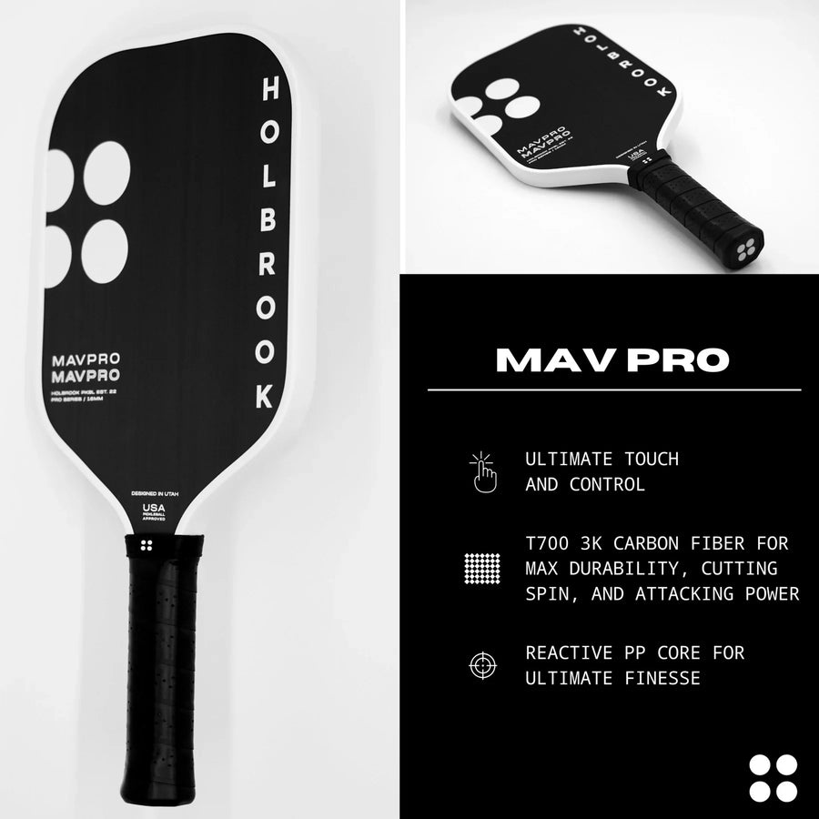 Holbrook Pro Series Mav Pro 2.0 Pickleball Paddle