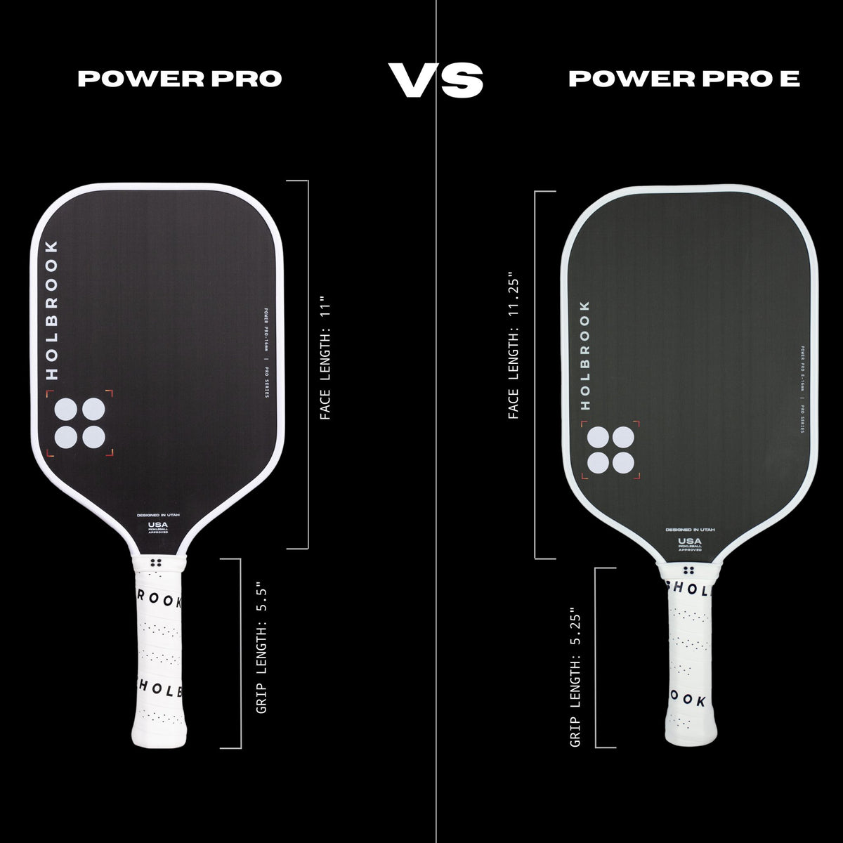 Holbrook Power Pro E Pickleball Paddle