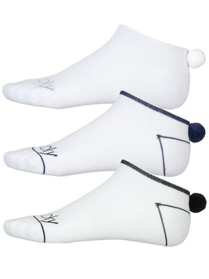 Lucky In Love Pom Pom Socks - 3-Pack